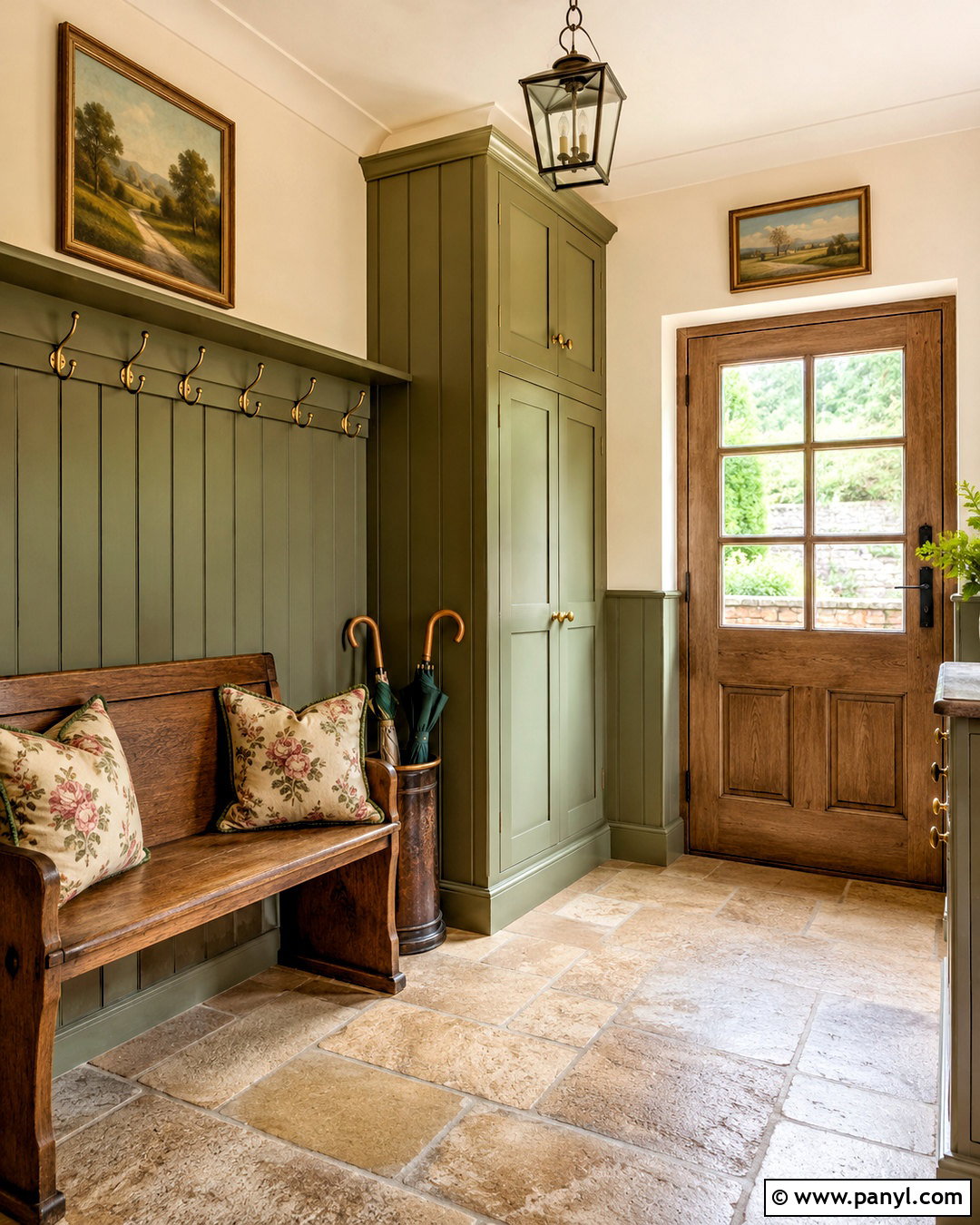 English Cottage Mudroom - 20 cottage mudroom ideas