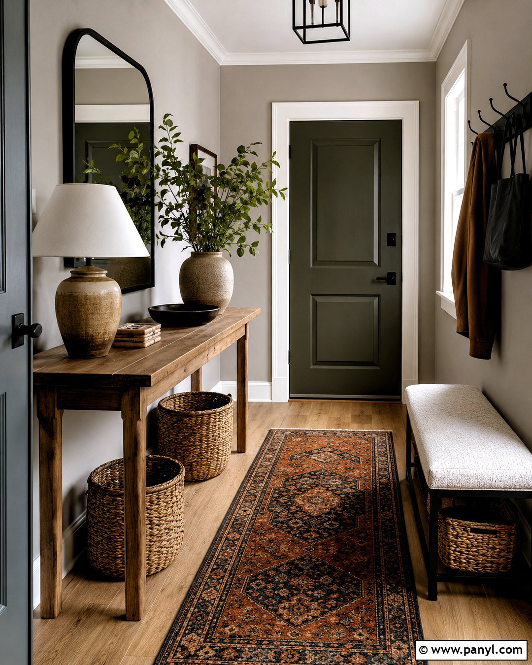 Entryway Greige Walls - 40 greige walls