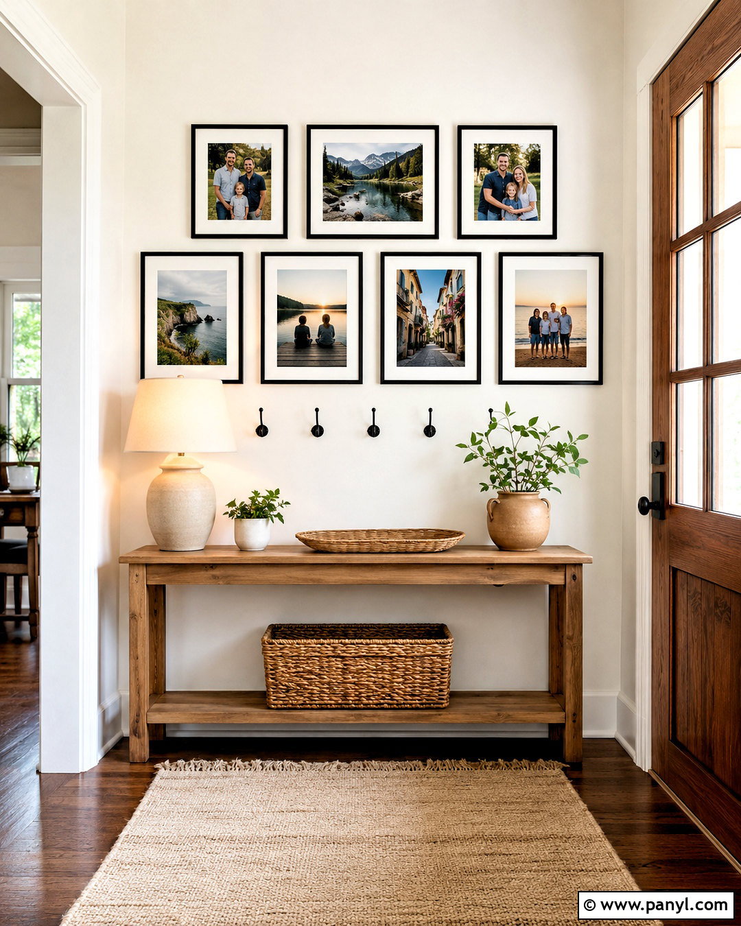 Entryway Photo Gallery Wall - 20 my photo gallery ideas