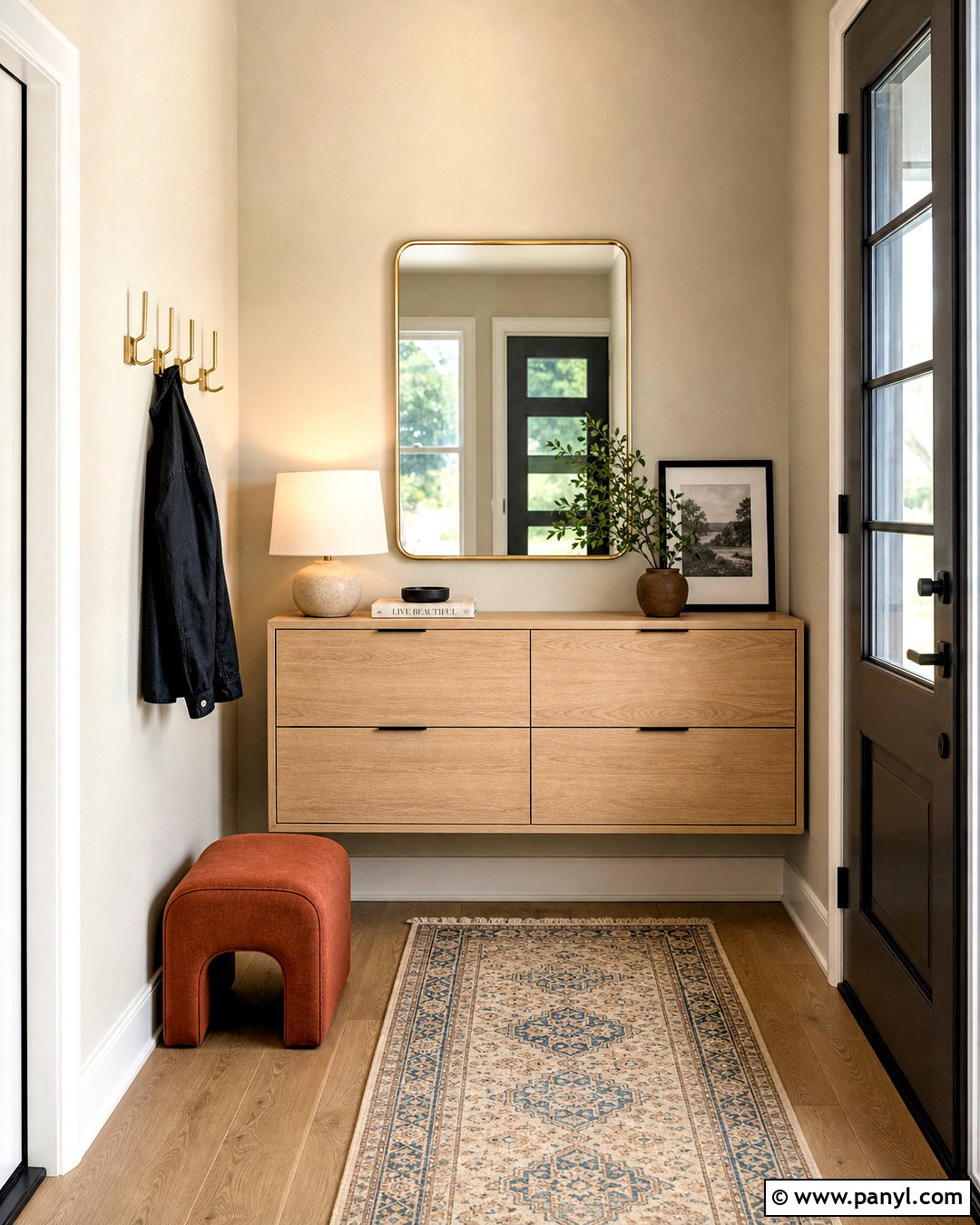 Entryway With Closed Shoe Storage - 20 entryway ideas