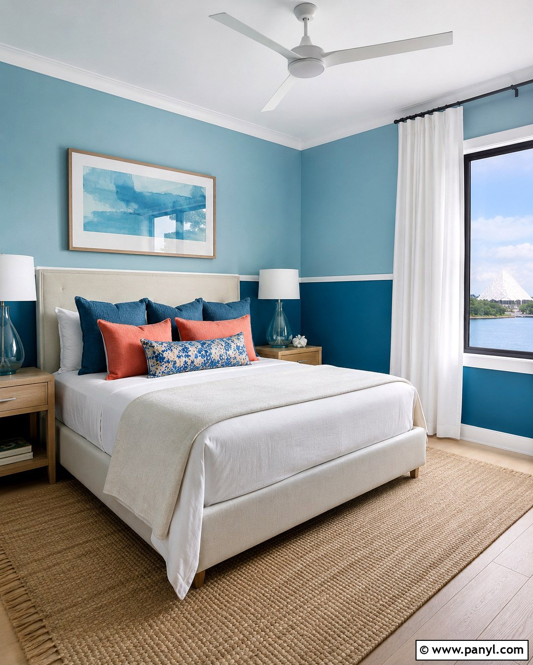 Epcot Lagoon Blue Wall Paint - 20 Epcot Wall Paint Ideas