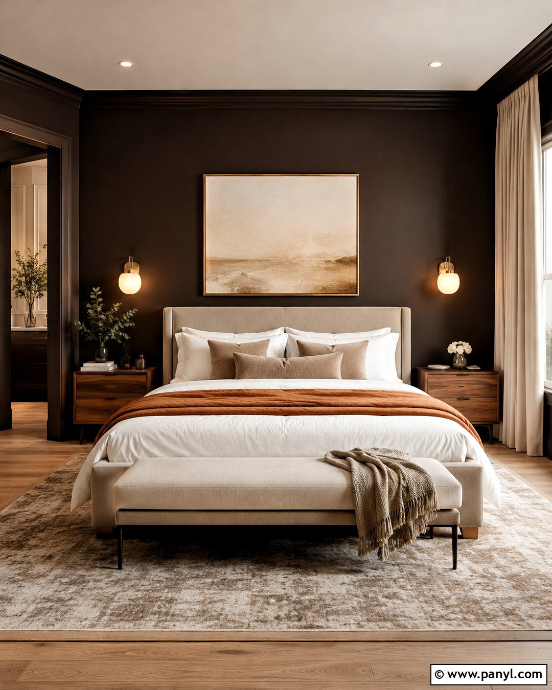 20 Dark Bedroom Wall Colors for a Cozy, Dramatic Retreat