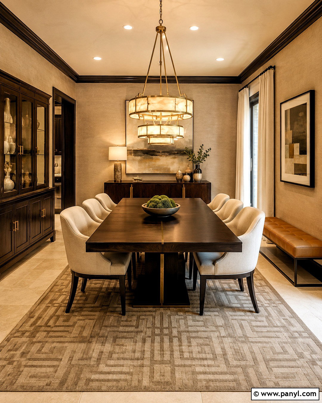 Espresso Beige and Antique Gold Color Palette - 20 luxe color palette ideas
