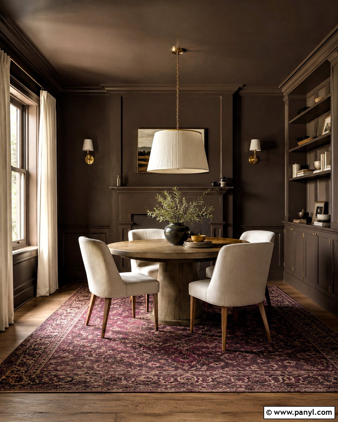 Espresso Brown Dining Room Paint Color - 20 paint color trends