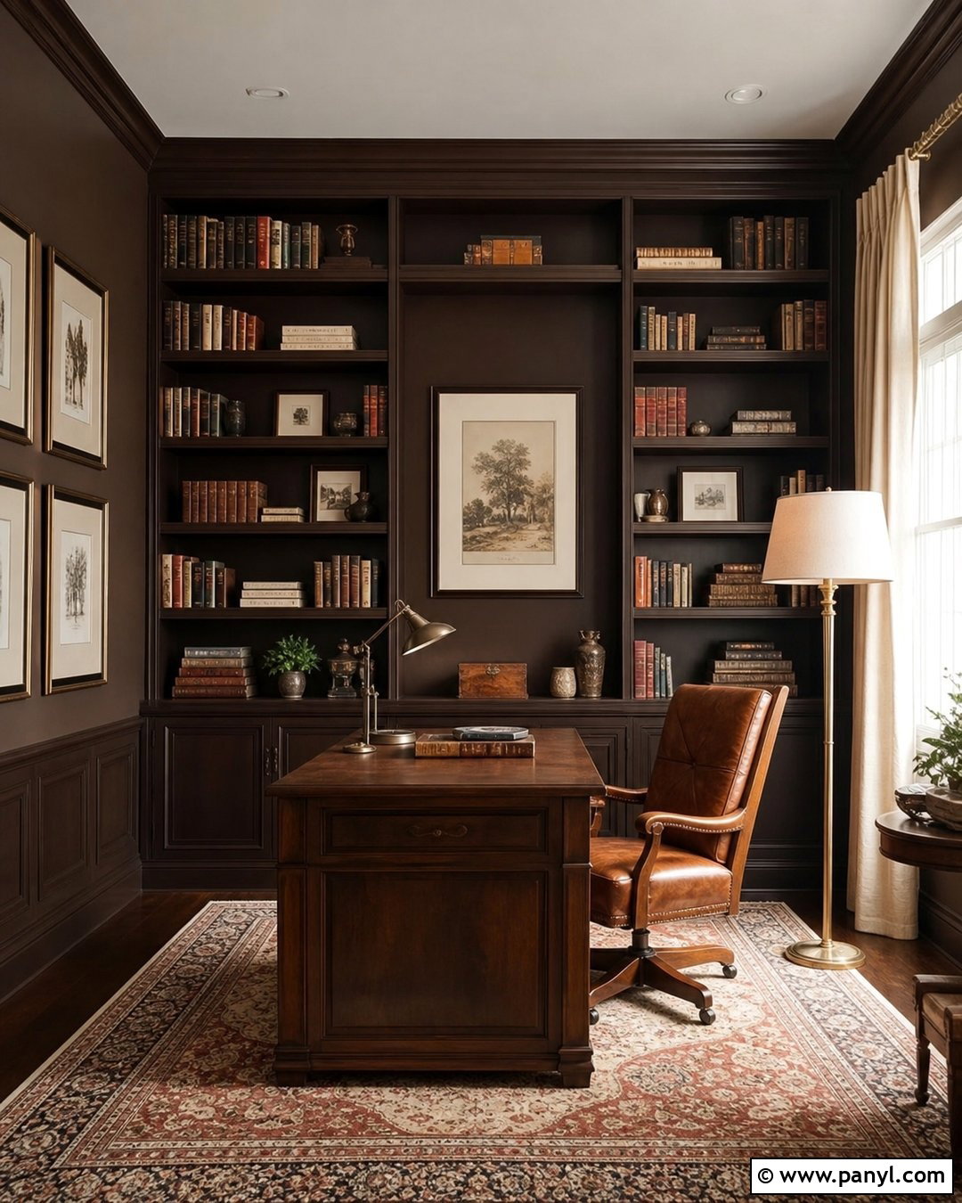 Espresso Brown Wall Color - 50 wall color ideas