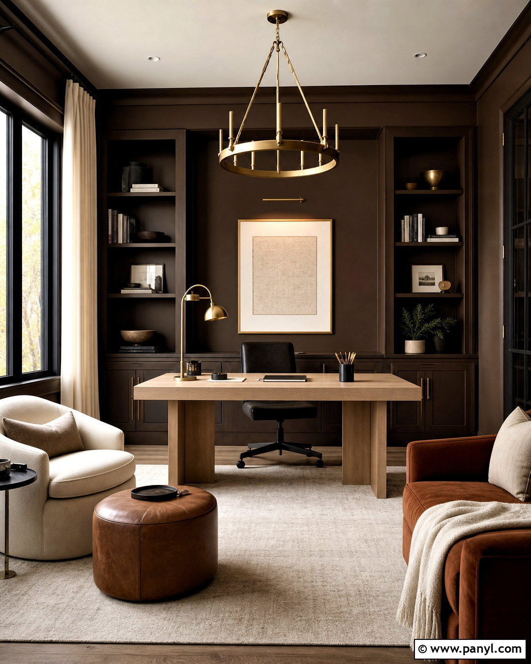 Espresso Brown Wall Color - 20 interior wall colors