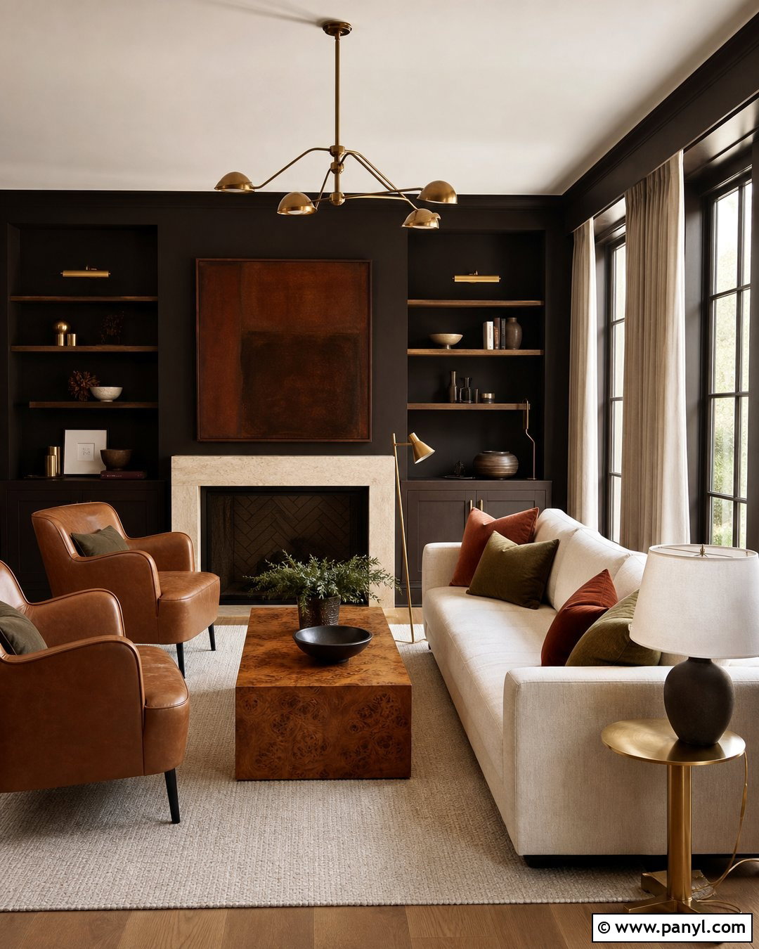 Espresso Lounge Wall Color - 50 wall colour ideas
