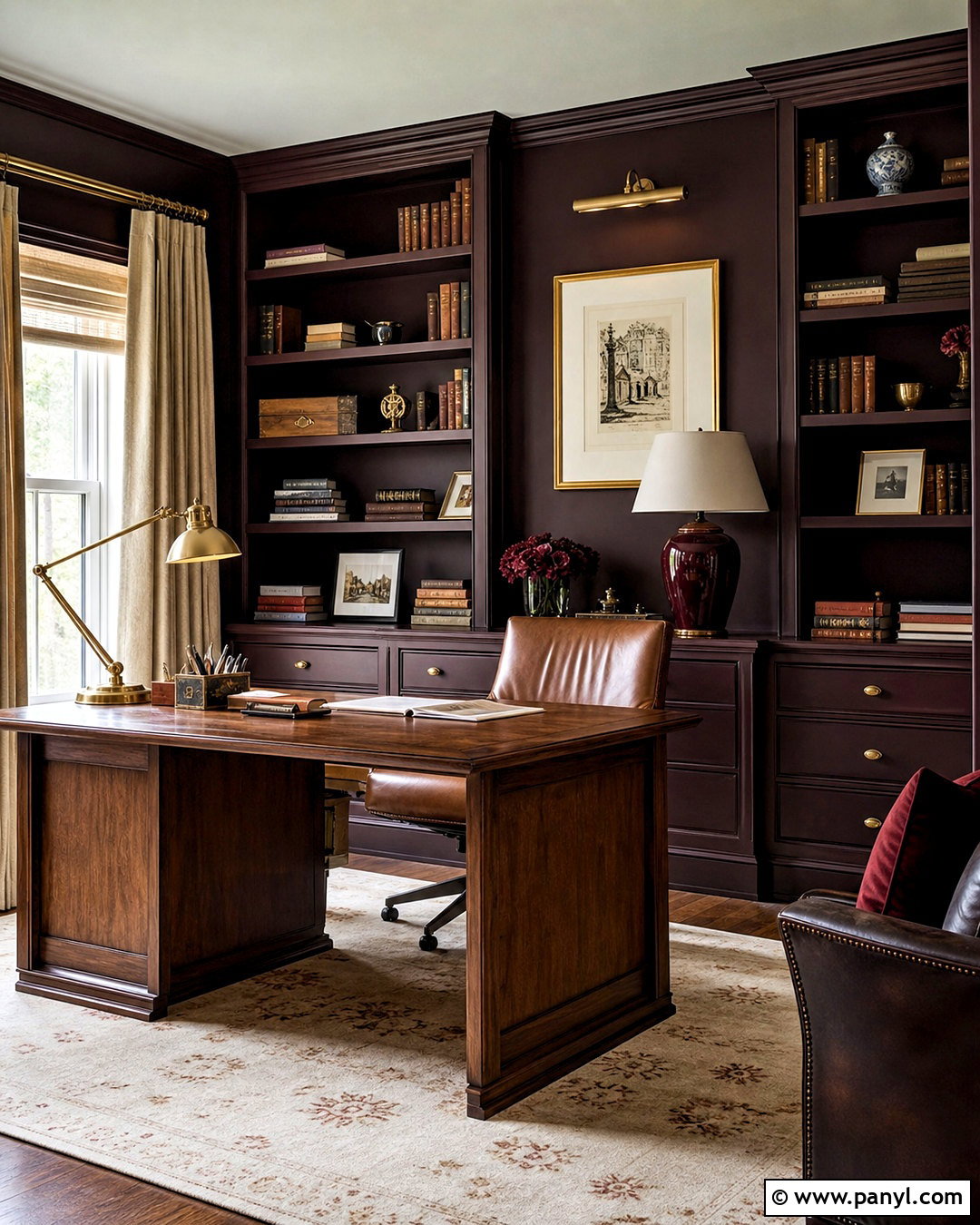 Espresso Plum Wall Color - 20 trending wall colors