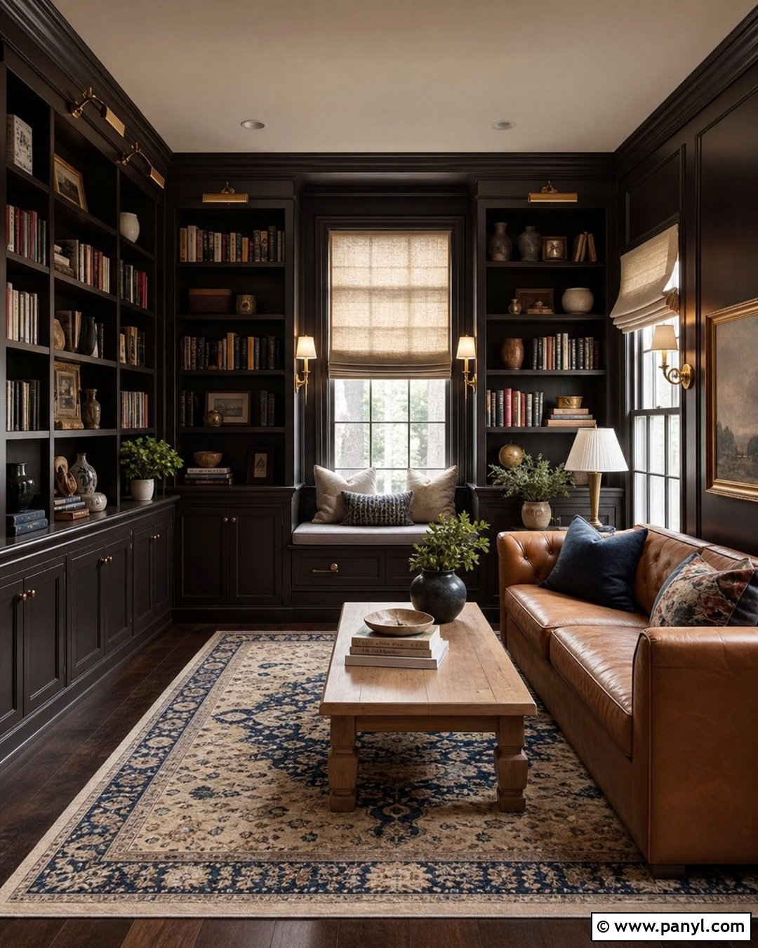 Espresso Wall Color - 35 Cozy Wall Colors