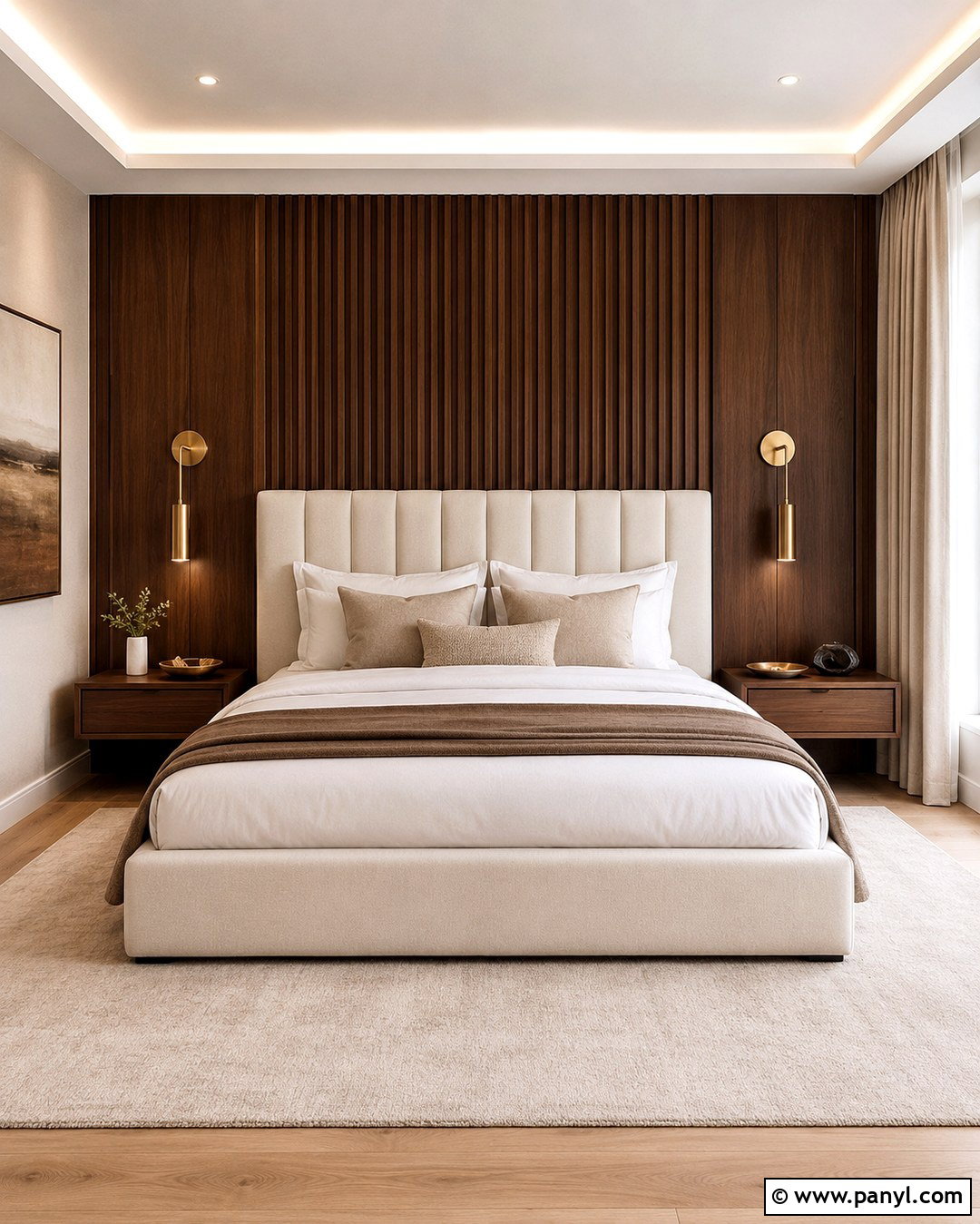 Espresso Walnut Wood Panels - 20 Wood Panel Colors