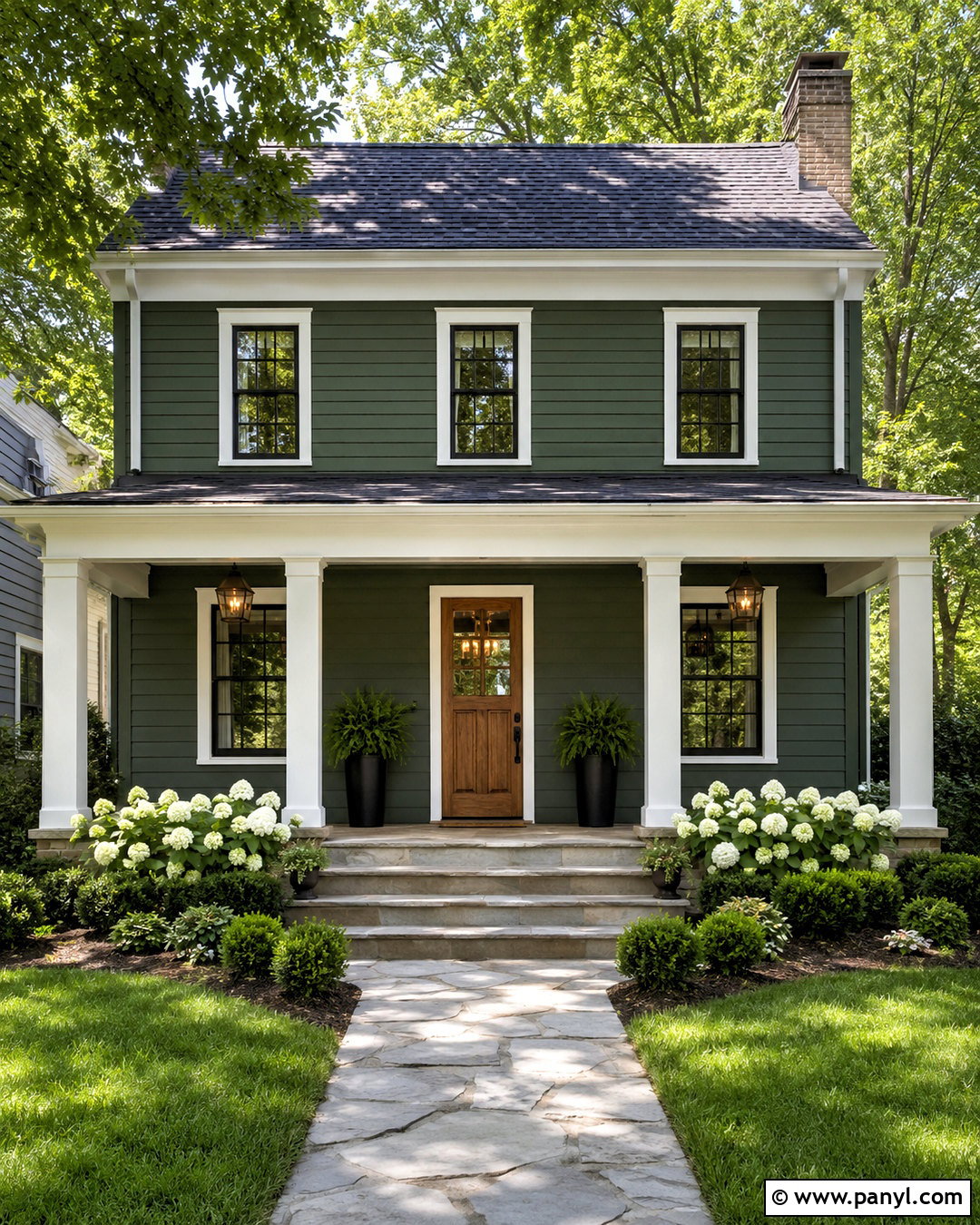 Essex Green Dark Green Paint - 20 dark green paint colors