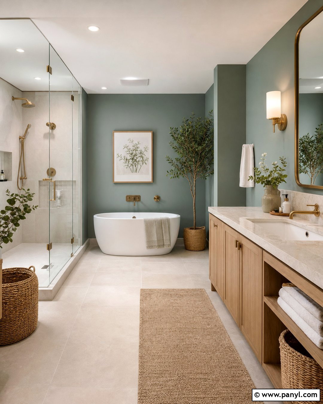 Eucalyptus Bathroom Wall Color - 50 wall colour ideas