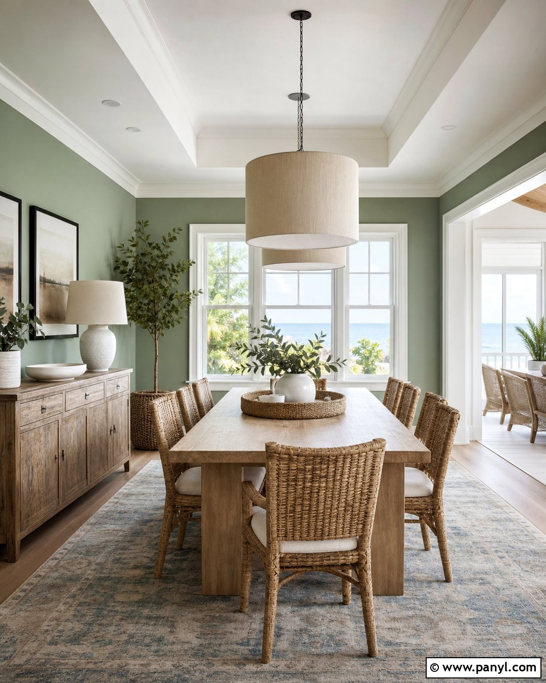 Eucalyptus Green Beach House Walls - 30 Beach House Colors Interior Walls