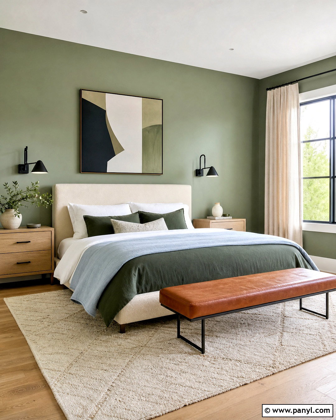 Eucalyptus Green Bedroom Walls - 20 best wall colors for bedroom ideas