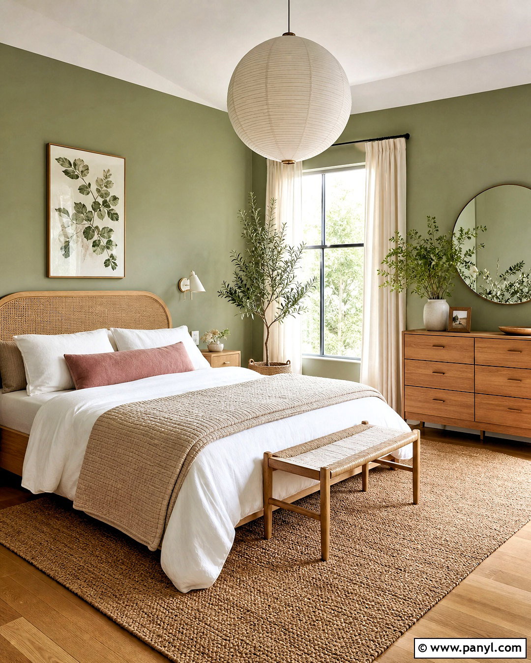 Eucalyptus Green Bedroom - 20 green bedroom paint colors