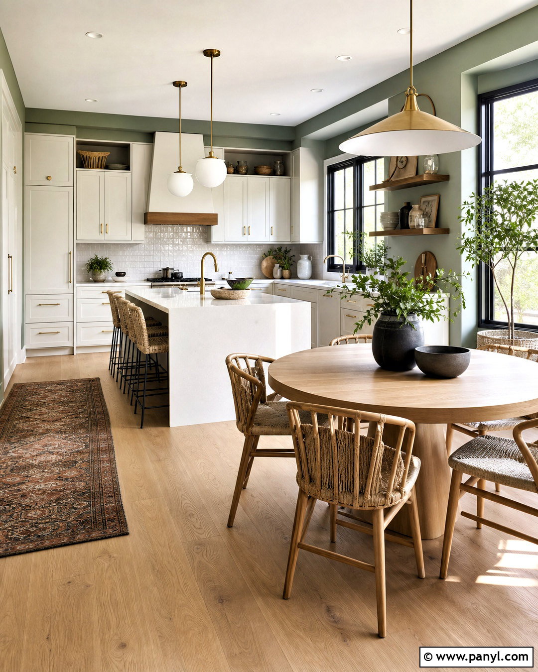 Eucalyptus Green Interior Paint Color - 20 interior paint colors for house ideas