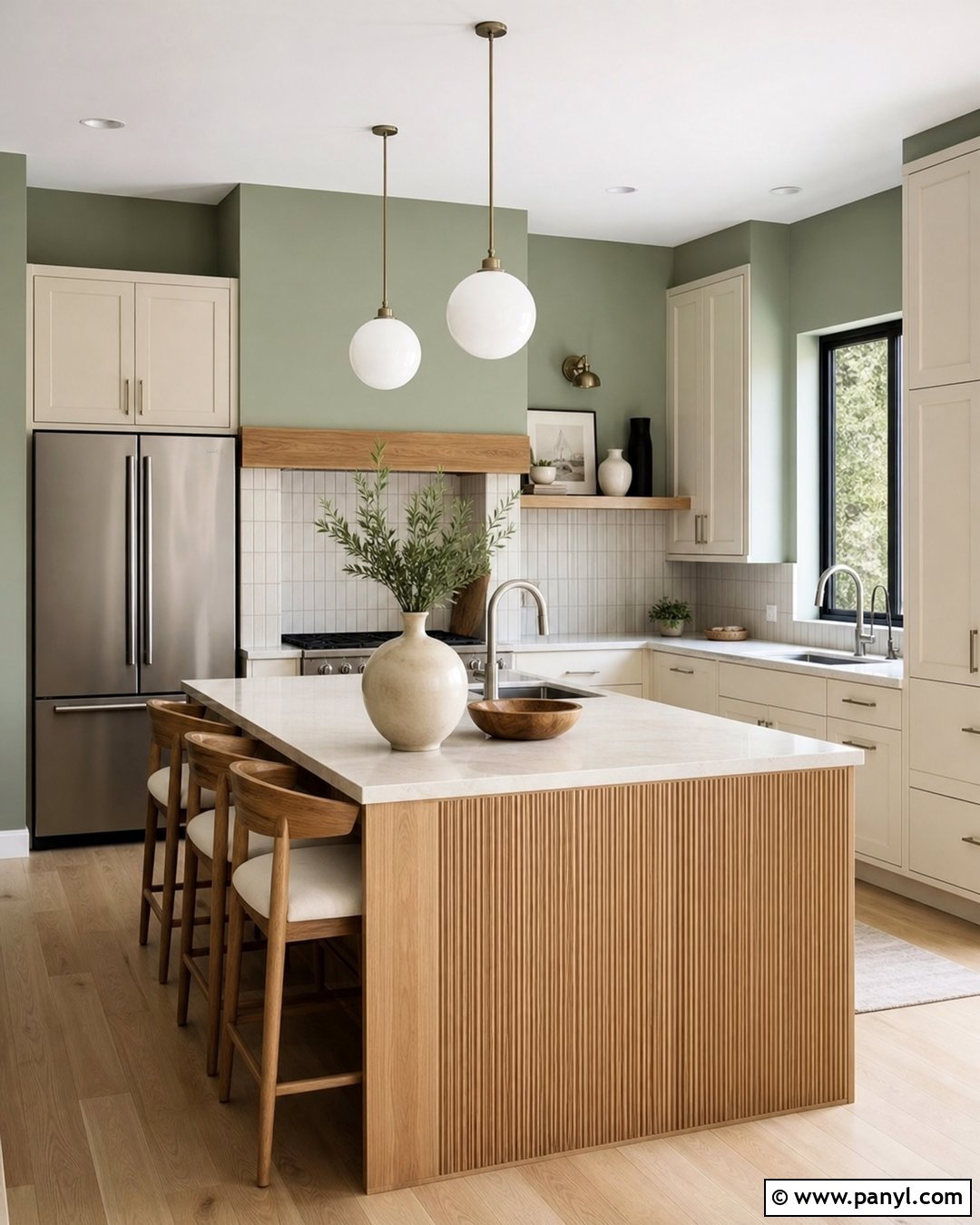 35 Kitchen Wall Colors With Cream Cabinets That Feel Fresh