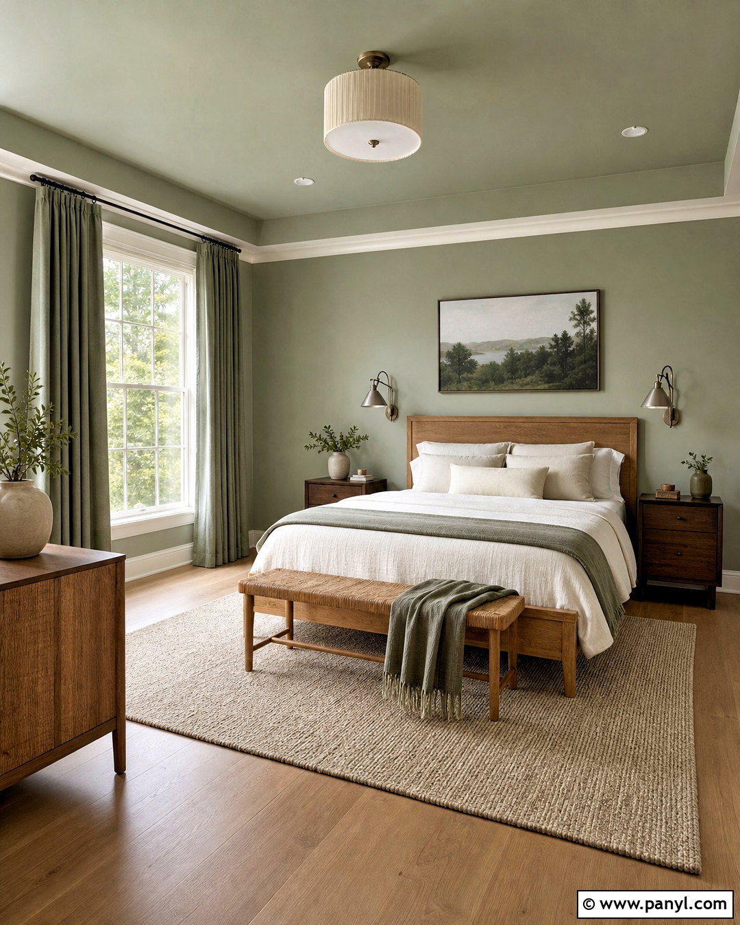 Eucalyptus Green Paint - 20 interior paint trends