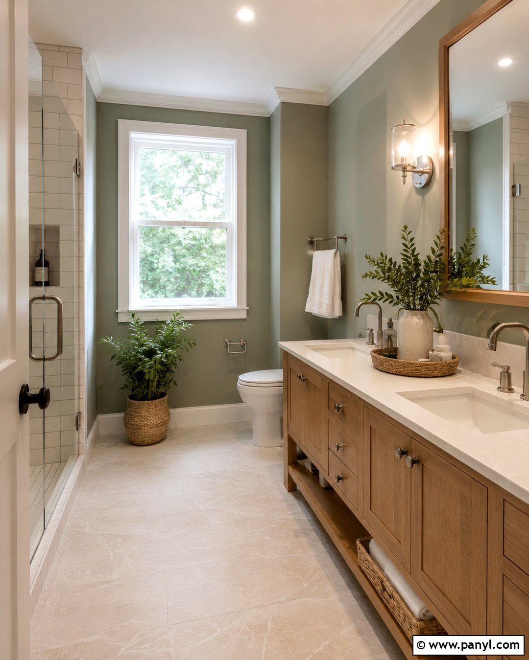 Eucalyptus Green Wall Color - 20 Relaxing Wall Colors