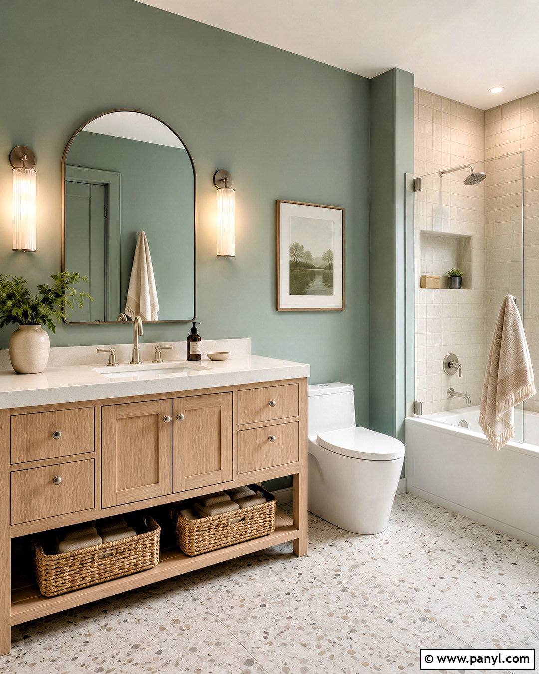 Eucalyptus Green Wall Color - 20 Wall Color Samples