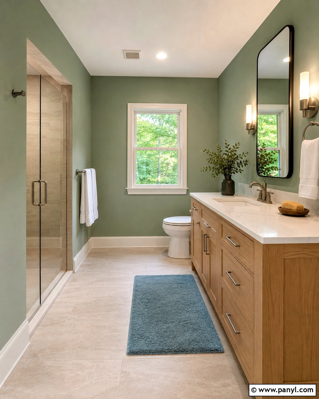 Eucalyptus Green Wall Color - 20 West Facing Wall Colors