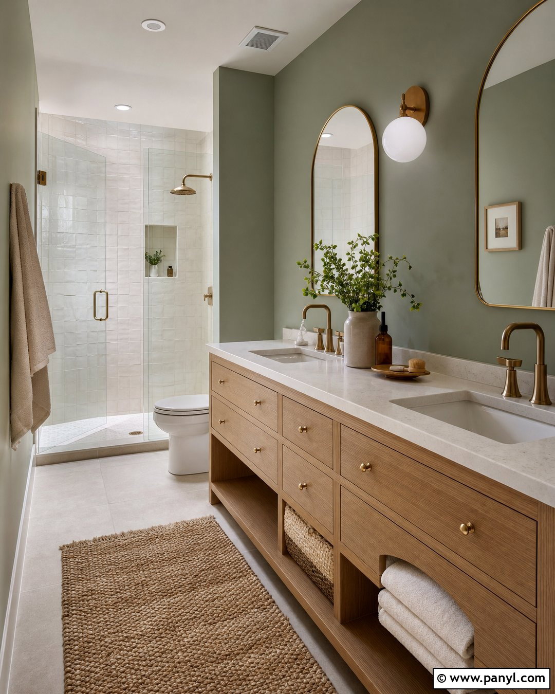 Eucalyptus Green Wall Color - 35 Cozy Wall Colors