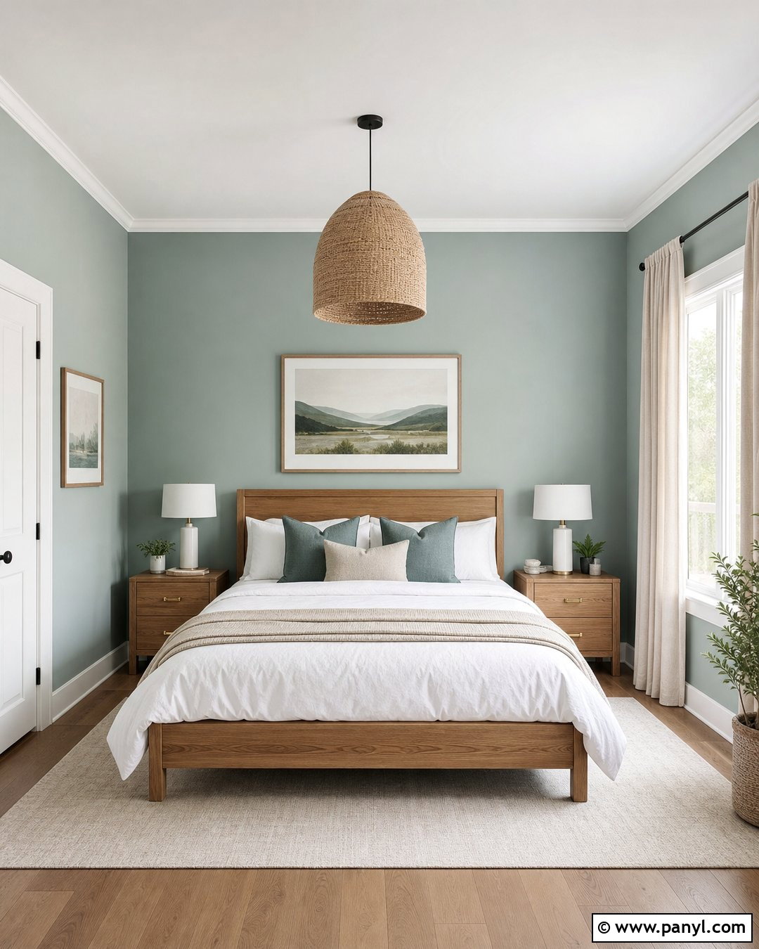 Eucalyptus Green Wall Color - 50 wall color ideas