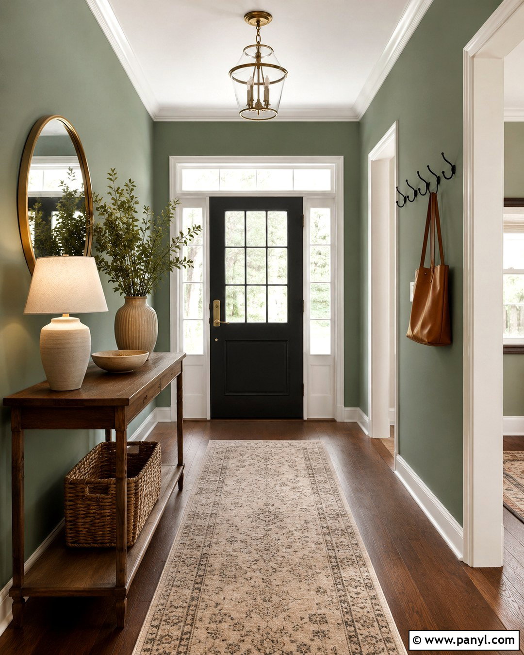 Eucalyptus Green Wall Paint Color - 20 Cool Wall Paint Colors