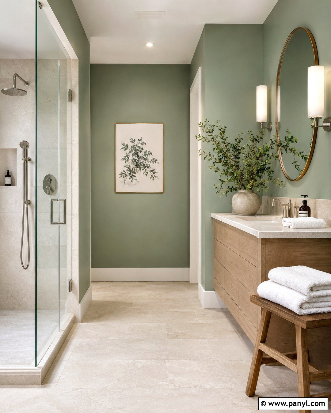 Eucalyptus Green Zen Walls - 20 Zen Wall Colors