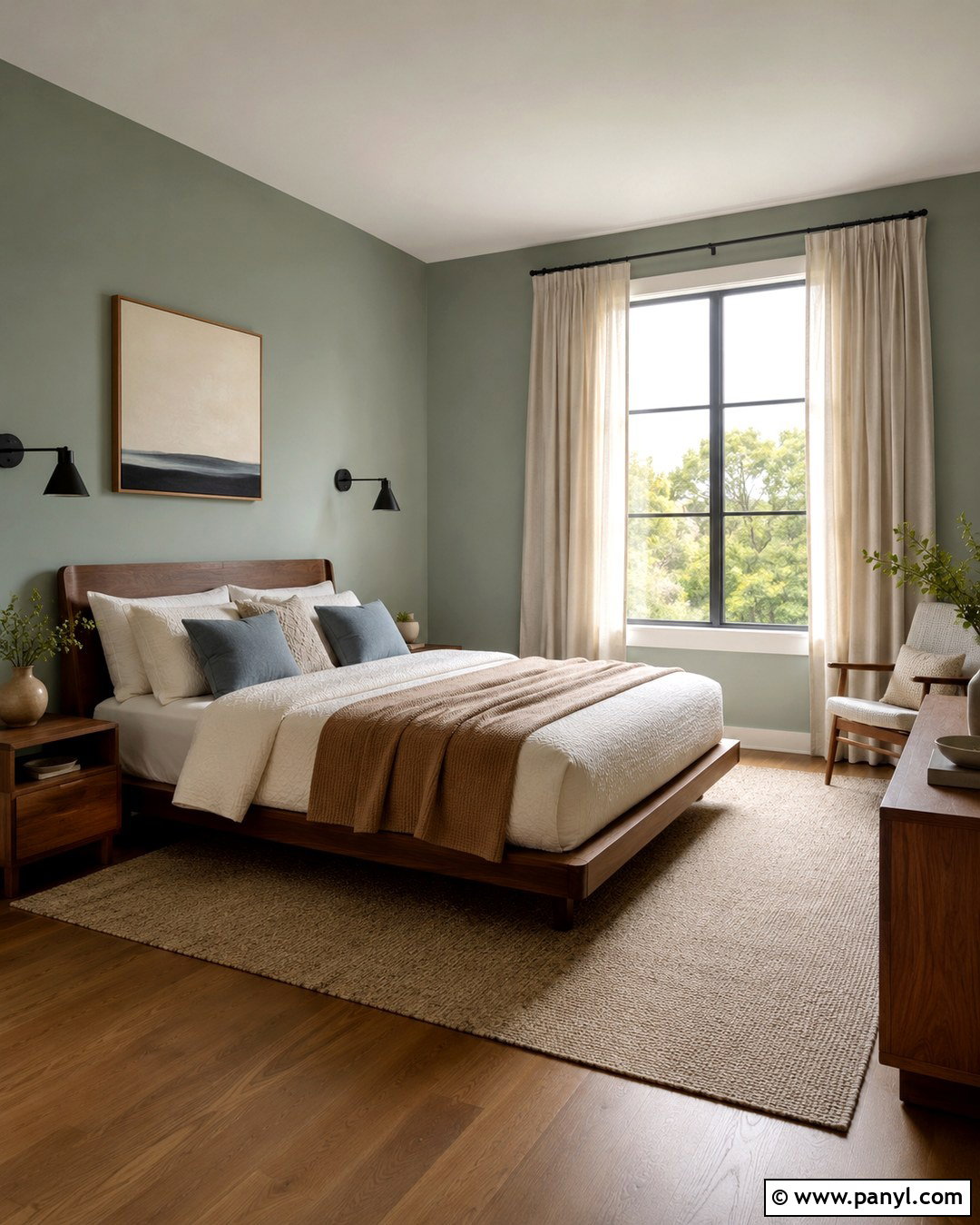 Eucalyptus Pearl Bedroom Walls - 20 Pearl Paint Colors For Walls