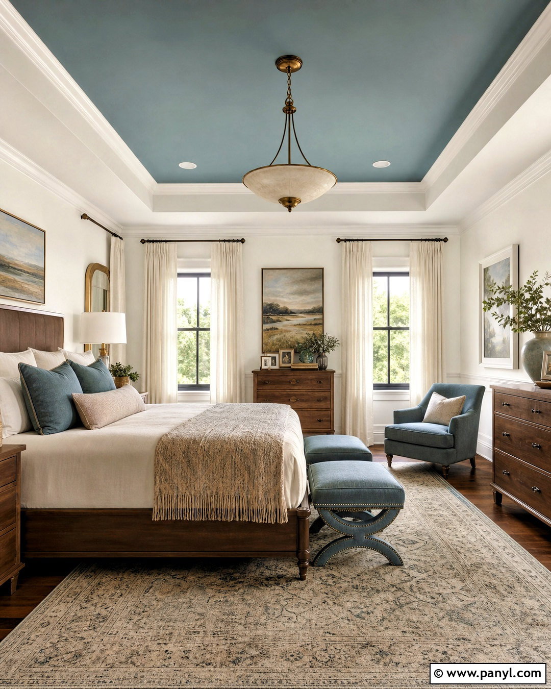 Eventide Ceiling With Neutral Walls - 20 sherwin williams eventide ideas