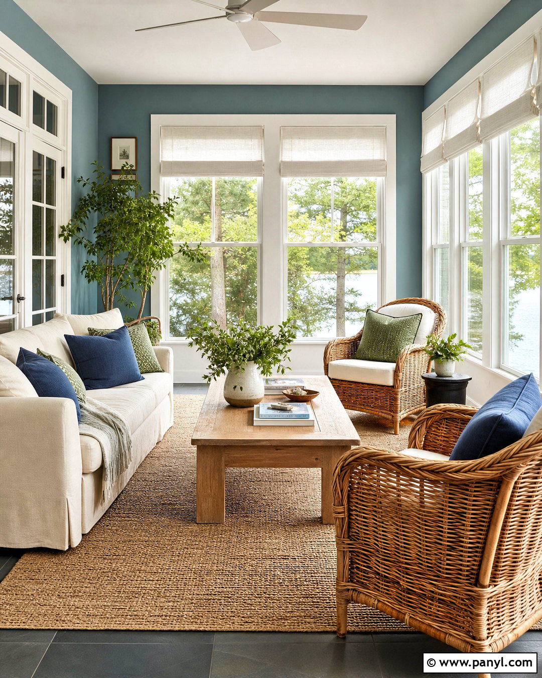 Eventide Sunroom - 20 sherwin williams eventide ideas