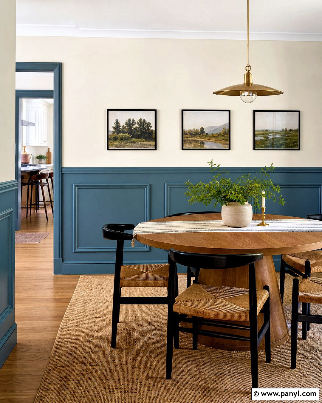 Eventide Wainscoting - 20 sherwin williams eventide ideas