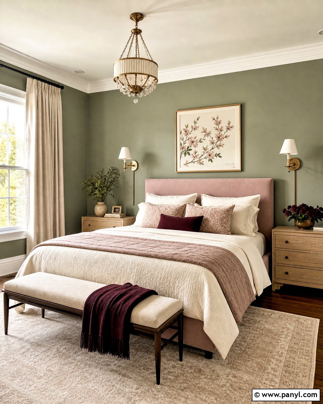 Evergreen Fog And Blush Pink - 20 evergreen fog color palette ideas