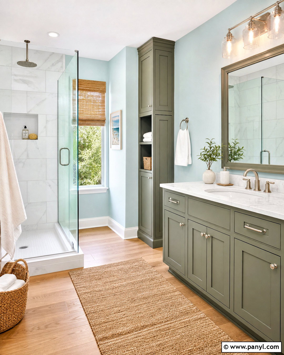 Evergreen Fog And Sea Salt - 20 evergreen fog coordinating colors