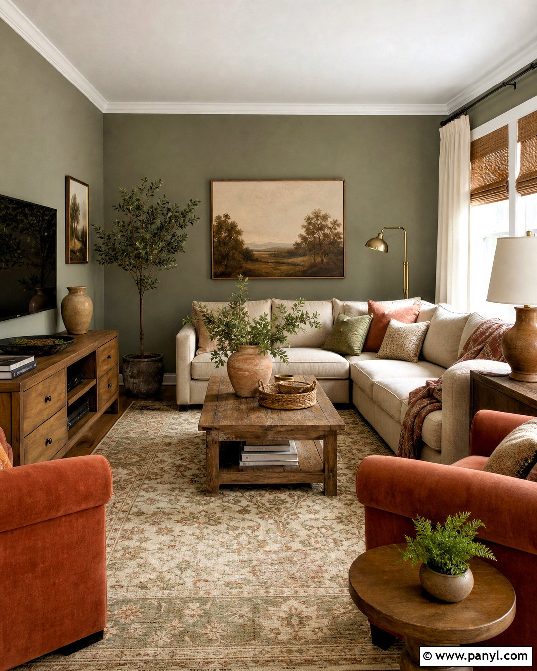 Evergreen Fog And Terracotta - 20 evergreen fog color palette ideas
