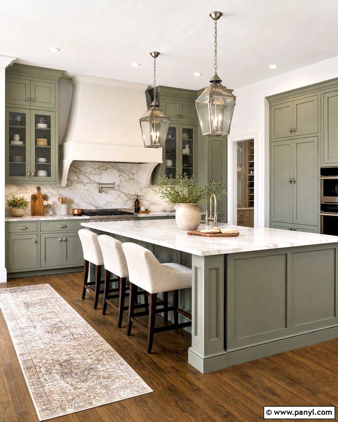 Evergreen Fog Cabinets With Marble - 20 evergreen fog sherwin williams cabinets