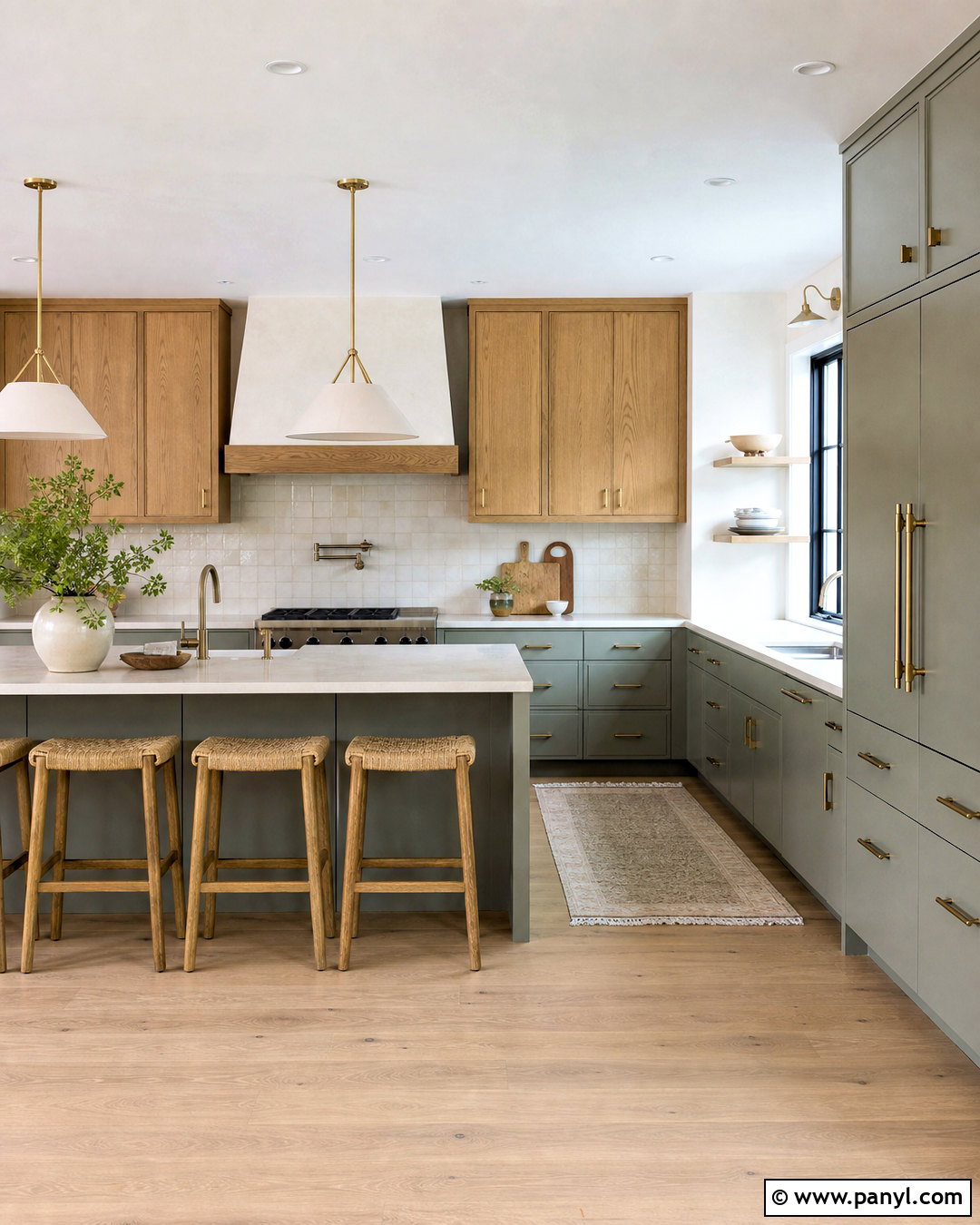 Evergreen Fog Cabinets With White Oak - 20 evergreen fog sherwin williams cabinets