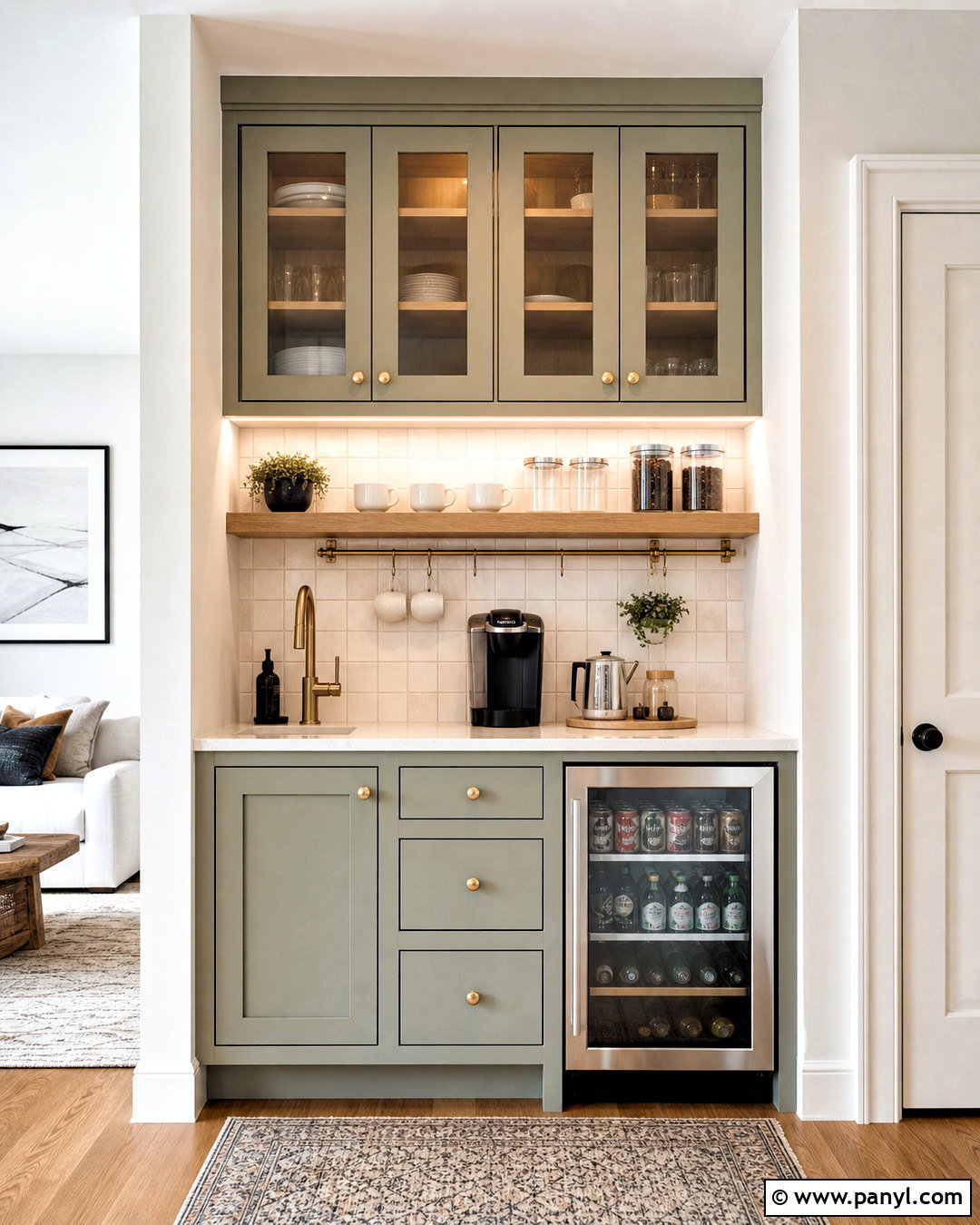 Evergreen Fog Coffee Bar Cabinets - 20 evergreen fog sherwin williams cabinets