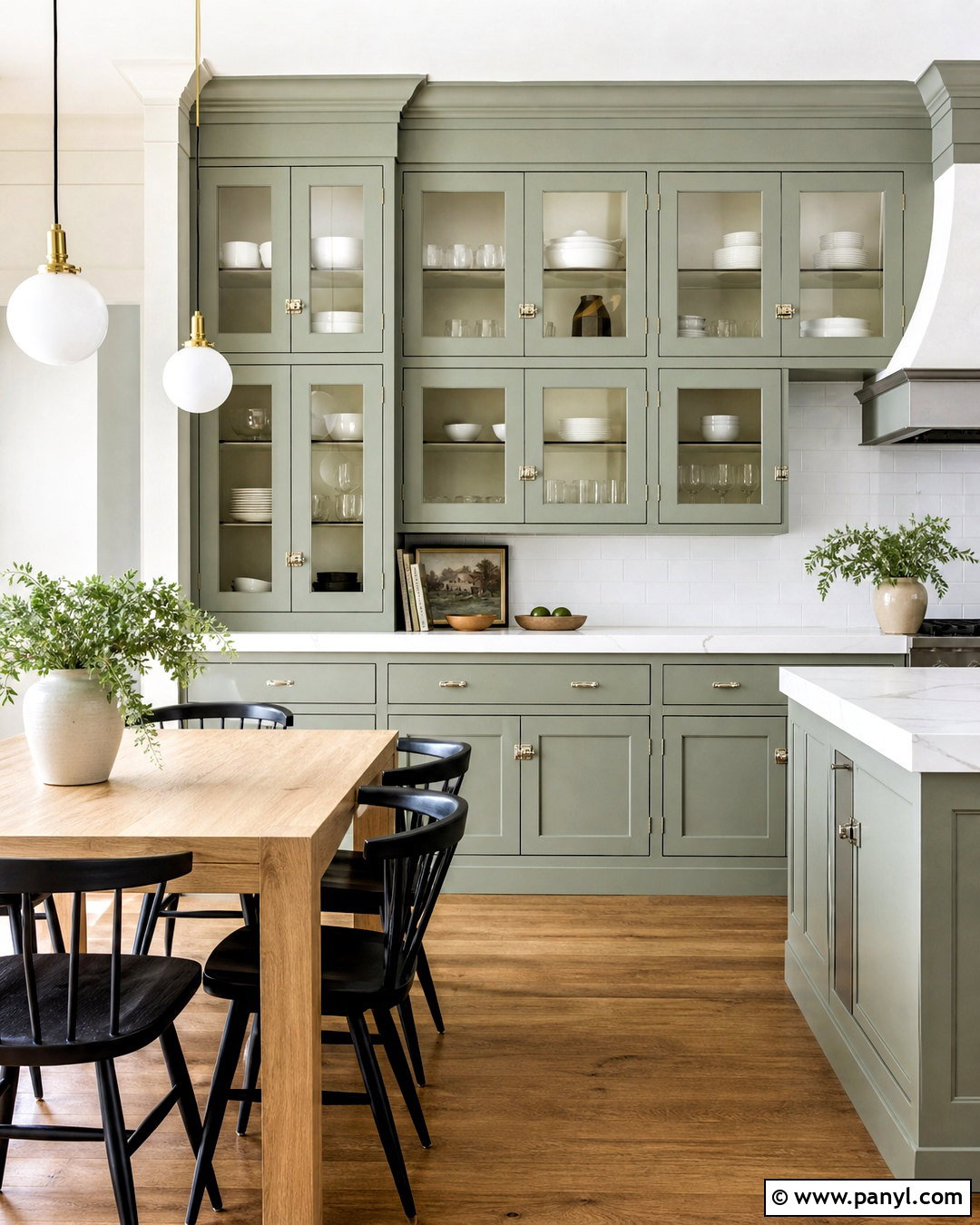 Evergreen Fog Glass Front Cabinets - 20 evergreen fog sherwin williams cabinets