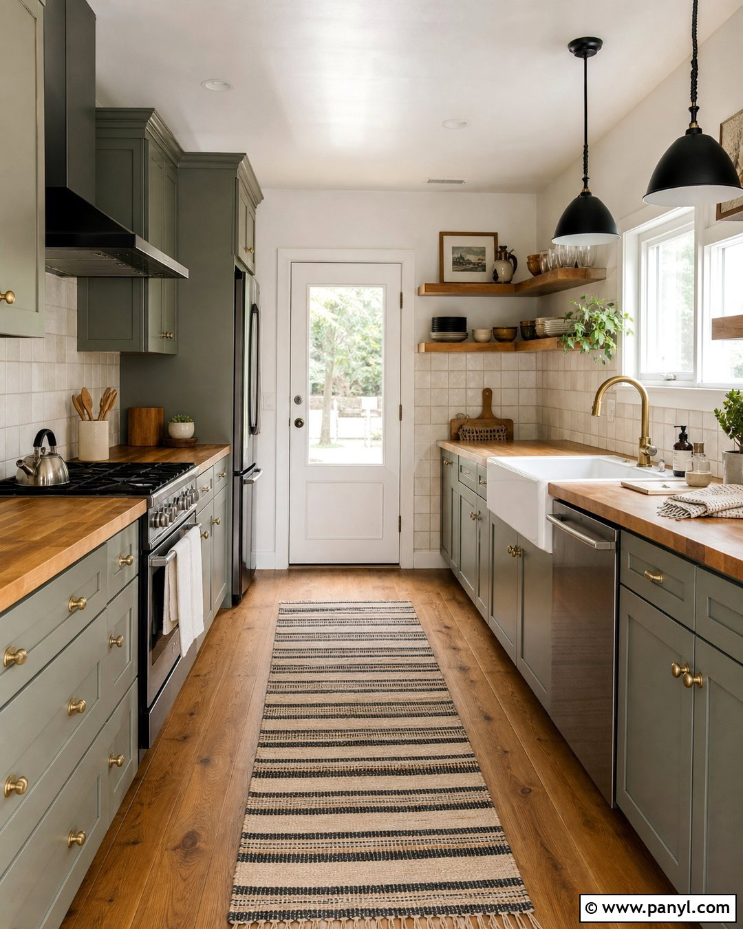 Evergreen Fog Kitchen Cabinets With Butcher Block - 20 cornwall slate vs evergreen fog ideas