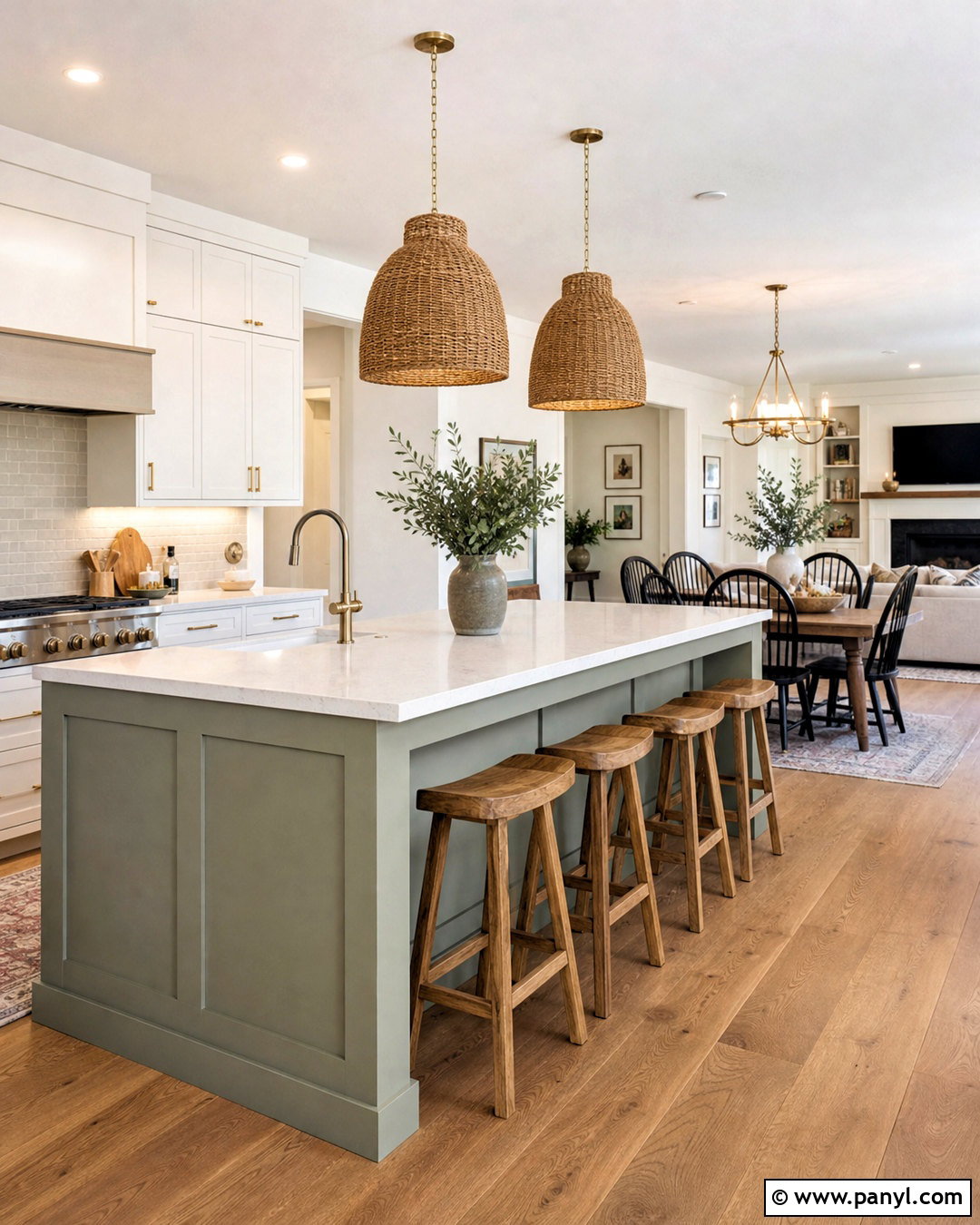 Evergreen Fog Kitchen Island Cabinets - 20 evergreen fog sherwin williams cabinets
