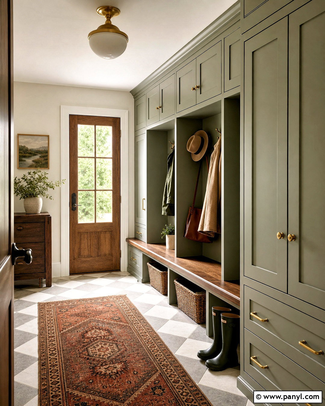 Evergreen Fog Mudroom Cabinets - 20 evergreen fog sherwin williams cabinets