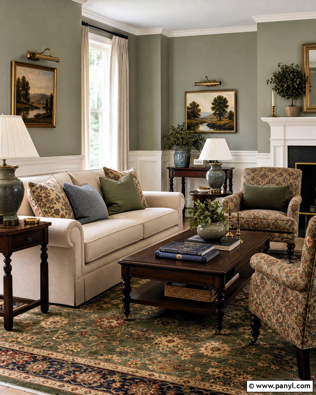 20 Evergreen Fog Living Room Ideas for a Serene Retreat
