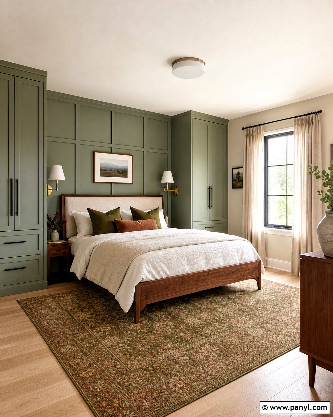 Evergreen Fog With Accessible Beige - 20 accessible beige coordinating colors