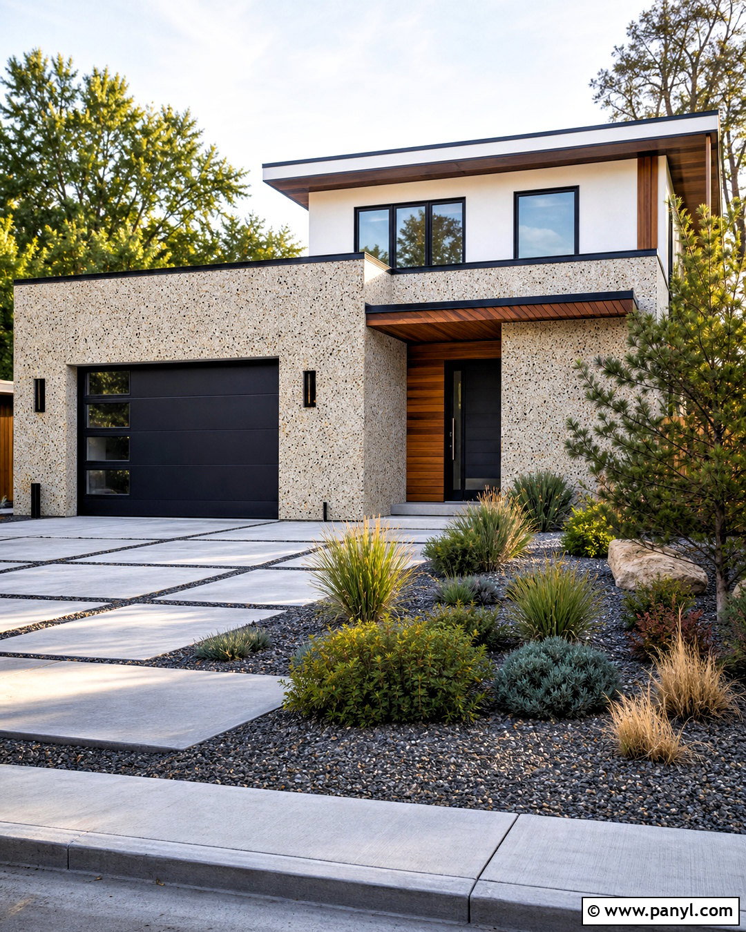Exposed Aggregate Concrete Exterior Wall - 20 exterior wall texture patterns