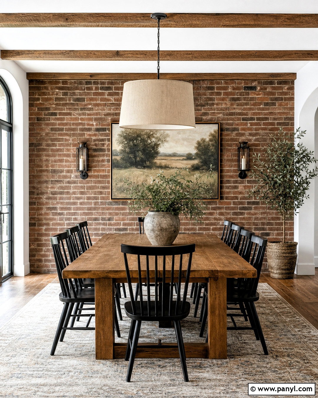 Exposed Brick Rustic Wall - 20 rustic wall design ideas