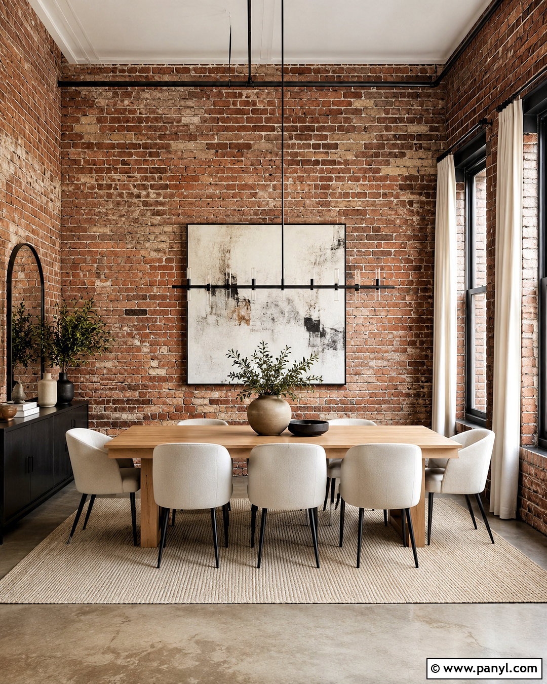 Exposed Brick Wall Interior - 20 wall material texture interiors