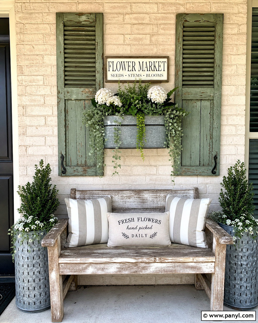 Exterior Wall Decorative Shutters - 20 exterior wall decor ideas