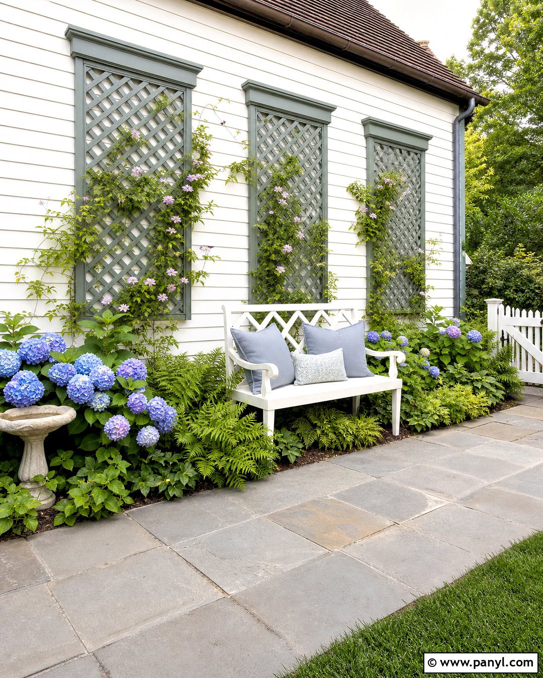 Exterior Wall Lattice Panel - 20 exterior wall decor ideas
